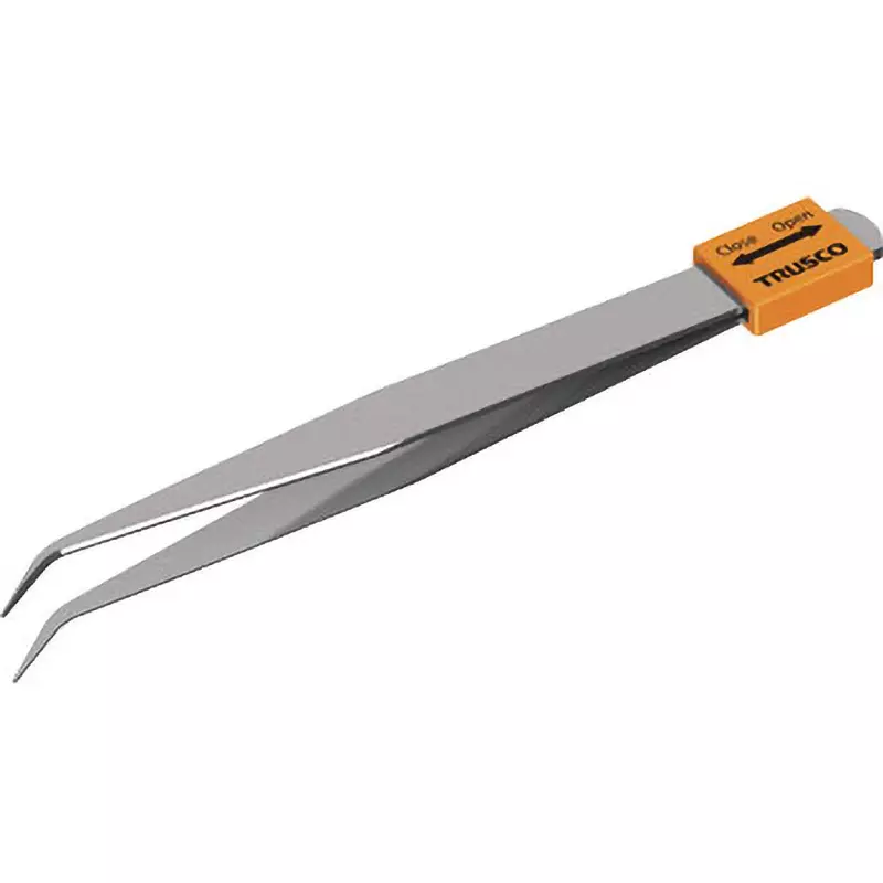 TRUSCO Stainless Steel Tweezer 150 mm Overall Length, TSPC-28