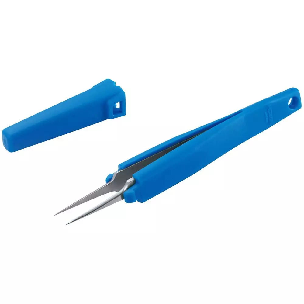 HOZAN Esd Grip Tweezer 15 mm Width, P-881-ESD
