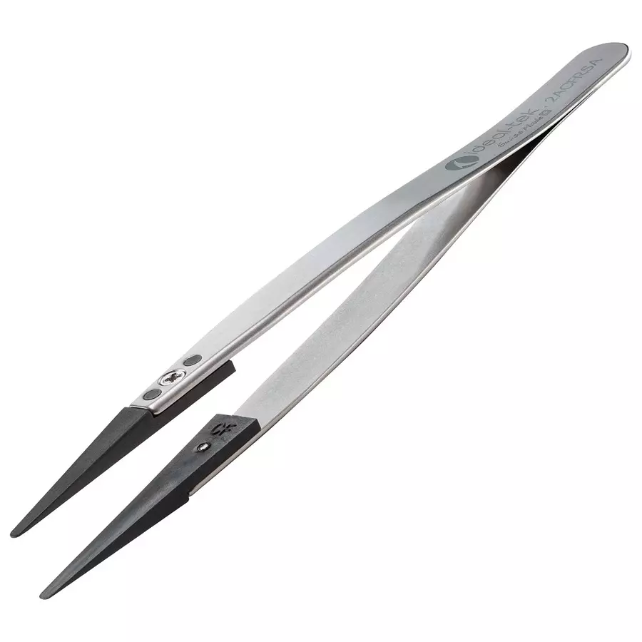 IDEAL-TEK TWEEZER, CARBOFIB, REPLACEABLE TIPS, 2ACFR.SA