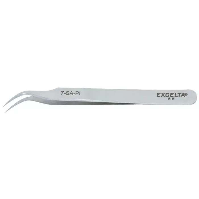 EXCELTA Precision Tweezer, 4.5In, 7-SA-PI
