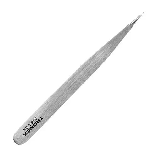 TRONEX Precision Tweezer, Anti-Magnetic, 4.72", 00-SA-CH