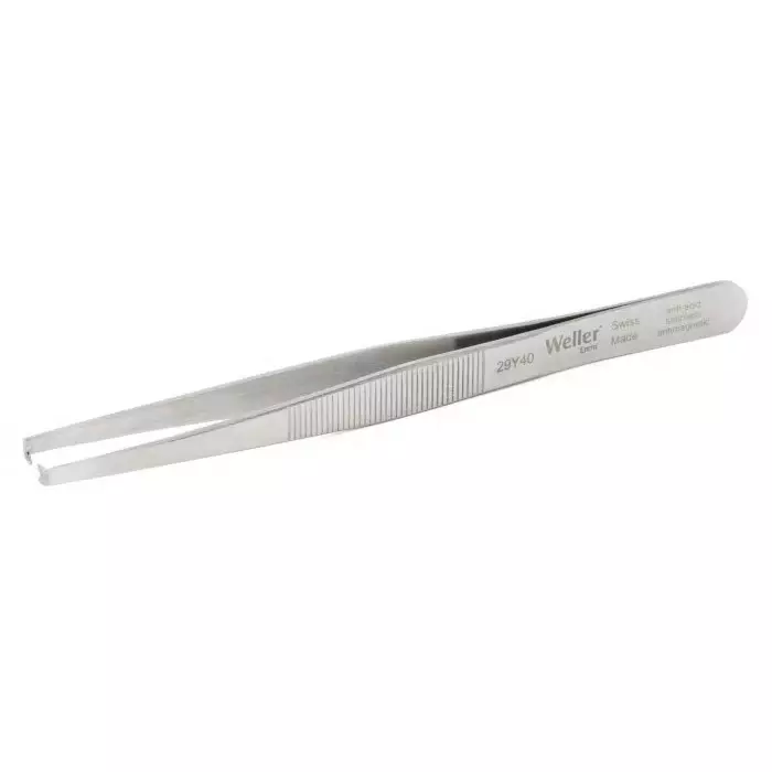 EREM 120 mm Stainless Steel Stripping Tweezers, 29Y40