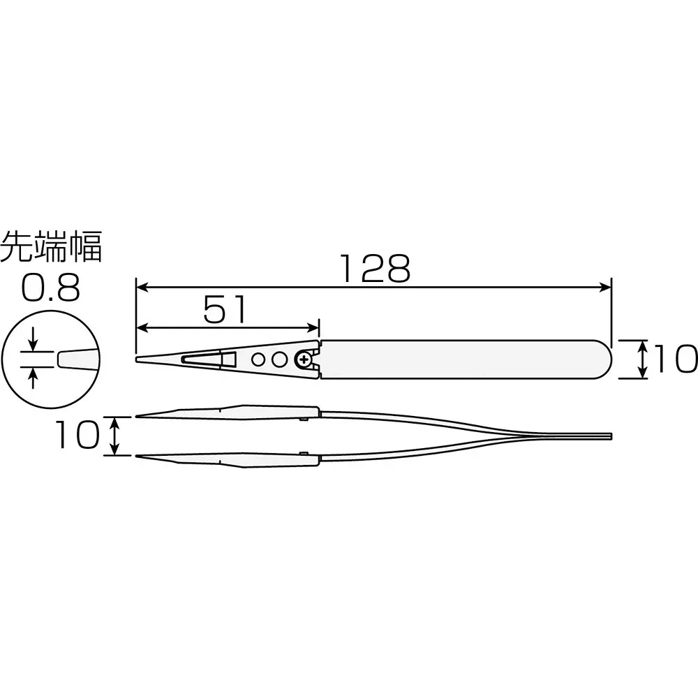 hozan-esd-ceramic-tweezer-08-mm-tip-size-p-646-d