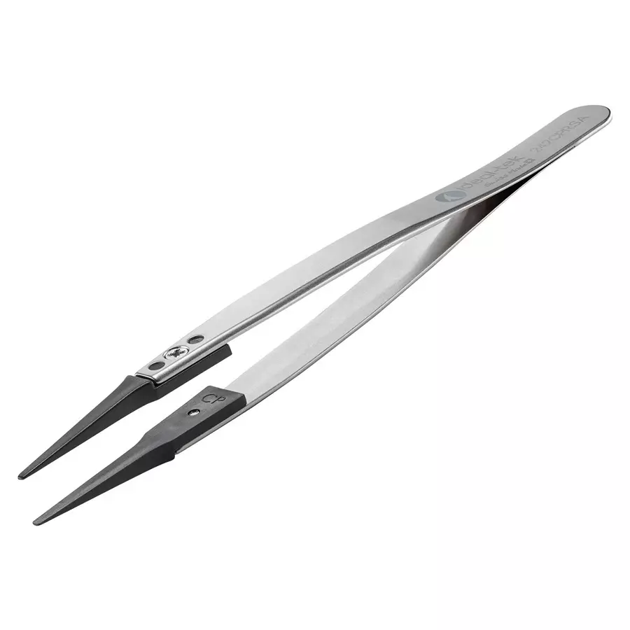 IDEAL-TEK TWEEZER, PEEK, REPLACEABLE TIPS, 242CPR.SA
