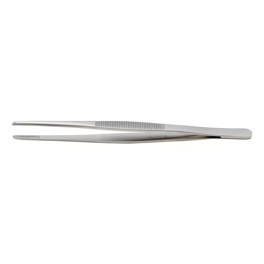 IDEAL-TEK TWEEZER, STRAIGHT/ROUND, 140MM, 475.SA