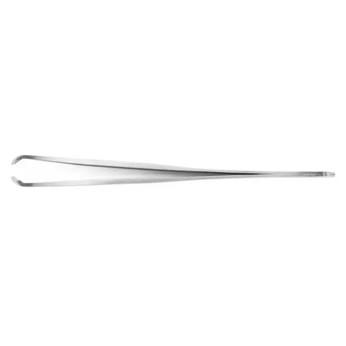 EREM 115 mm Carbon Steel Oblique Tweezers, 15AGS