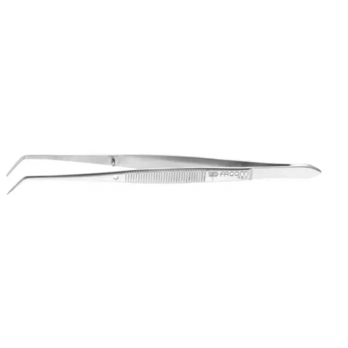 Facom 150 mm, Stainless Steel, Grooved, Tweezers, 152