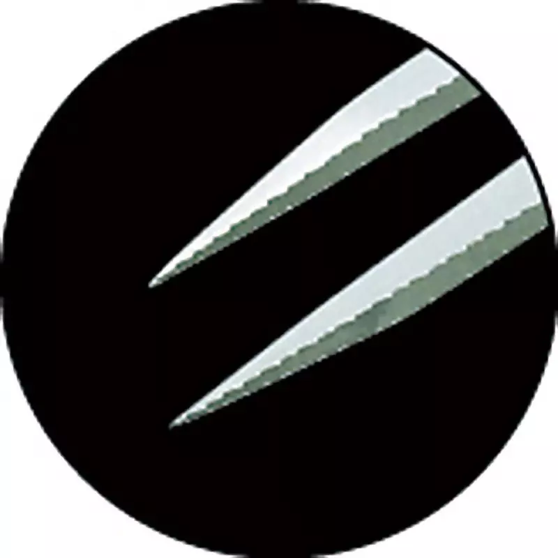 trusco-stainless-steel-tweezer-115-mm-overall-length-ultra-fine-type-tip-tsp-214