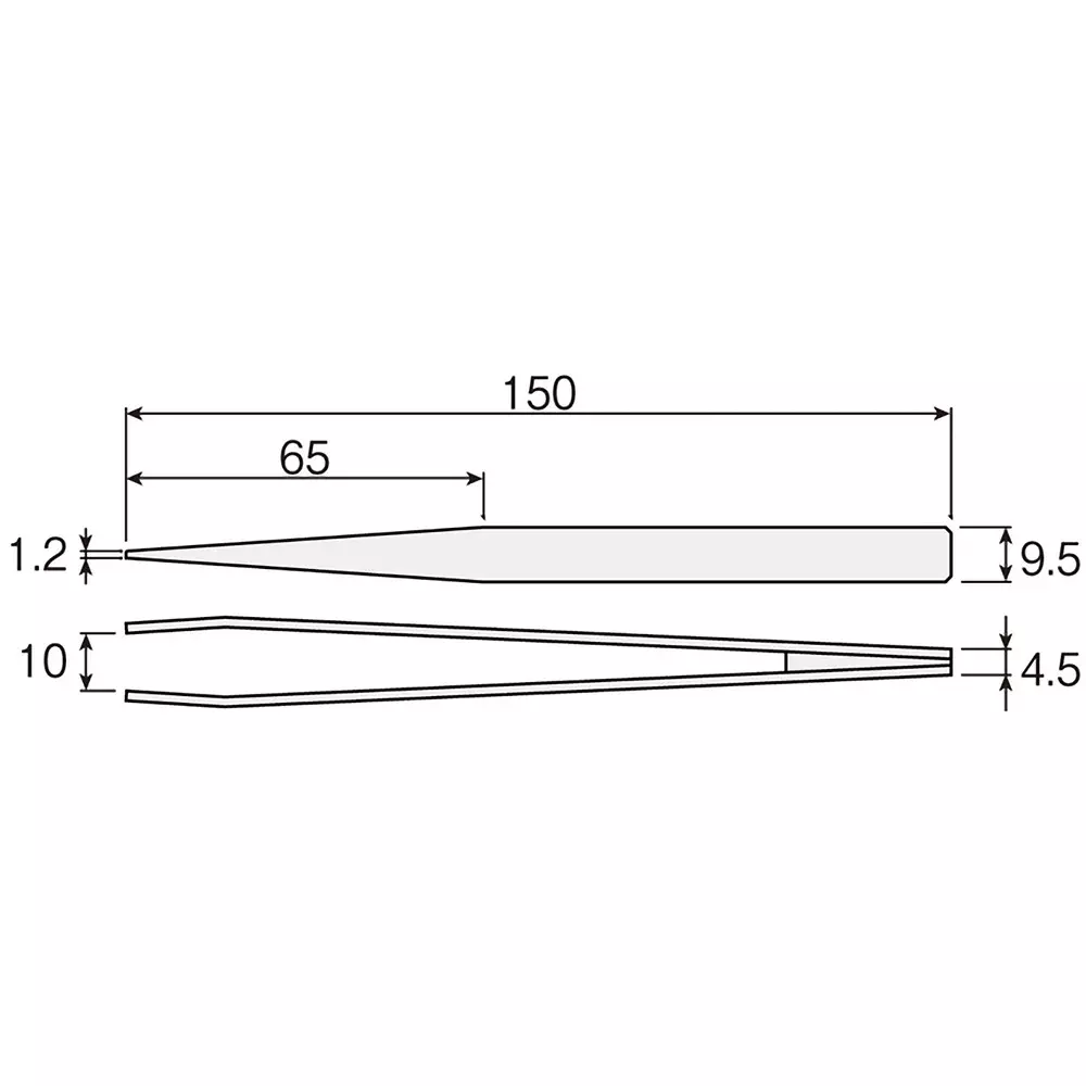 hozan-esd-bamboo-tweezer-150-mm-overall-length-p-863-150