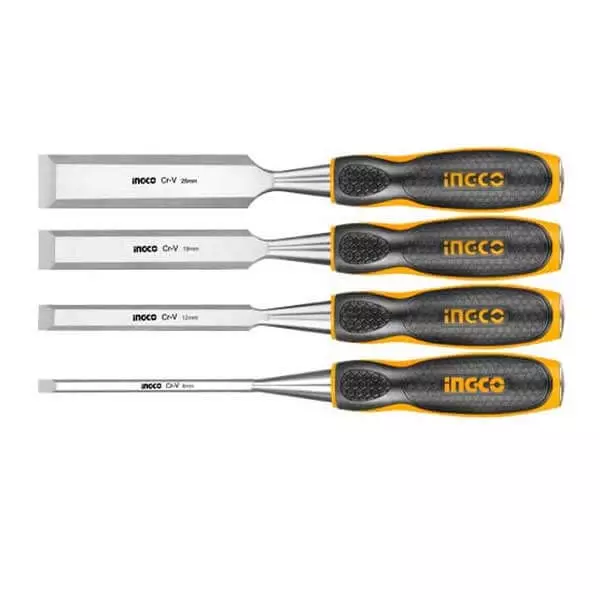 Buy Ingco 140 mm 4 Pcs Wood Chisel Set HKTWC0401 Online in India at