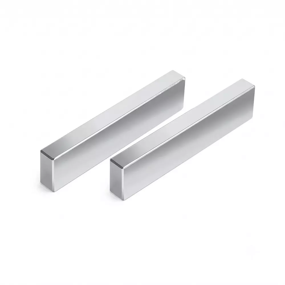 Blackhawk Parallel Blocks Hardened and Grounded Steel 300x60x35 mm Size Grey for Industrial Use, A05031