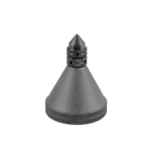 Blackhawk Levelling Screwjack With Standard Pad Cast Iron 125-155 mm Height Range Manual Black Powder Coating for Industrial Use, A248
