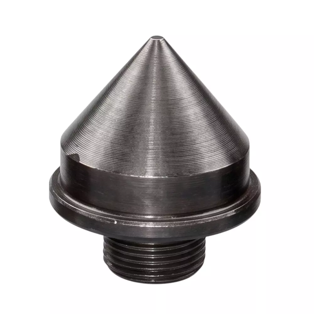 Blackhawk Levelling Screwjack With Pad 28x22.5 mm Size Manual Black Powder Coating for Industrial Use, A264