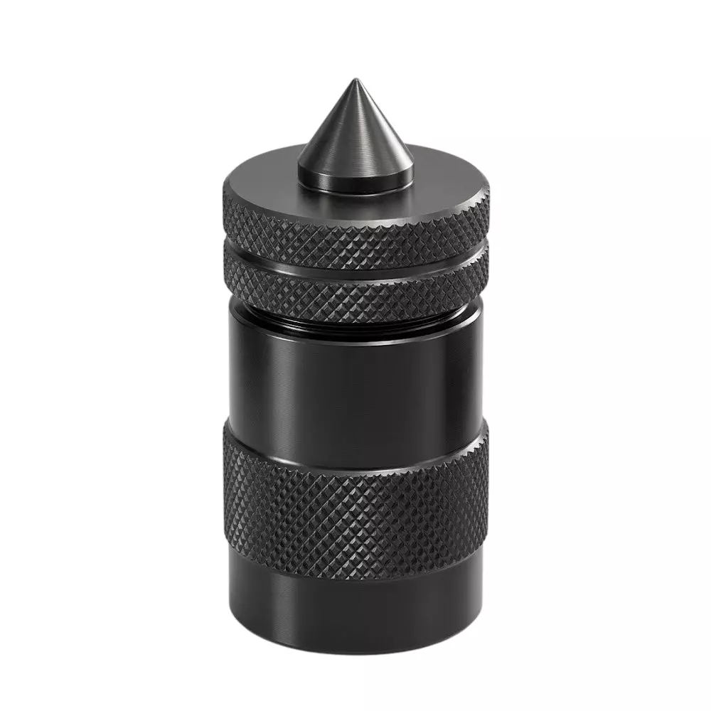 Blackhawk Levelling Screwjack Without Standard Pad Steel 50-70 mm Height Range Manual Black Powder Coating for Industrial Use, A252