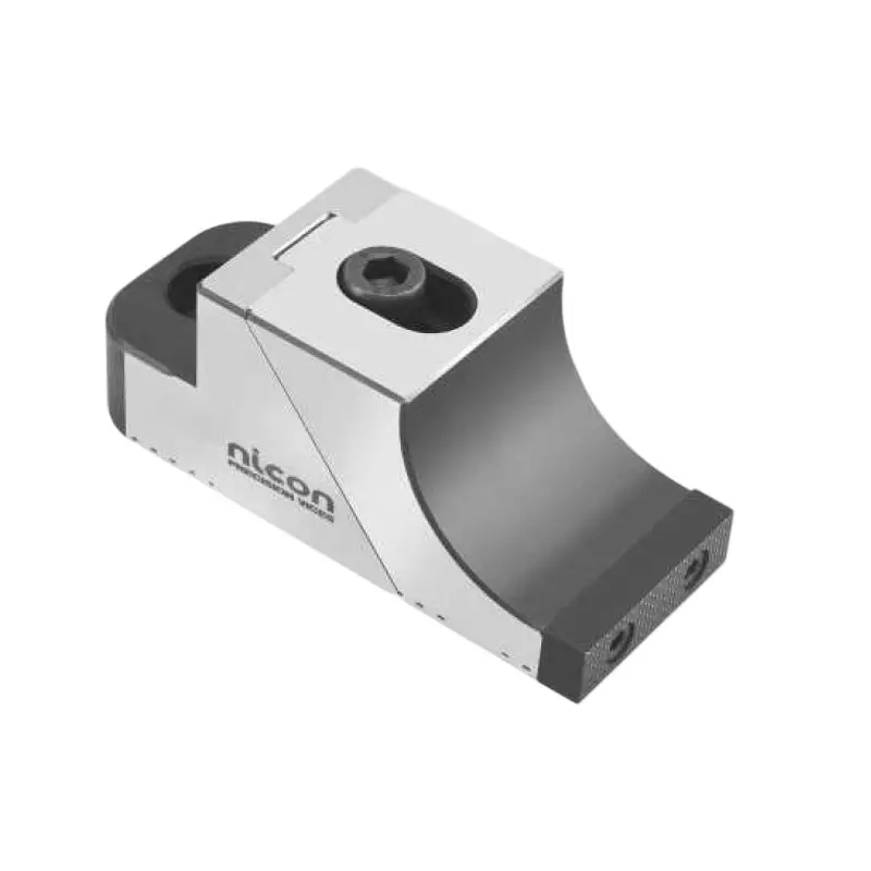 Nicon Low Profile Side Clamp Steel Body 50 mm Jaw Width for Large Workpiece Clamping on Machine Table, LPC50