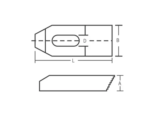 Unique 156mm 3-5 Drill Sleeves U404S