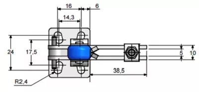 Sandfield Vertical Action Toggle Clamp MG83SF
