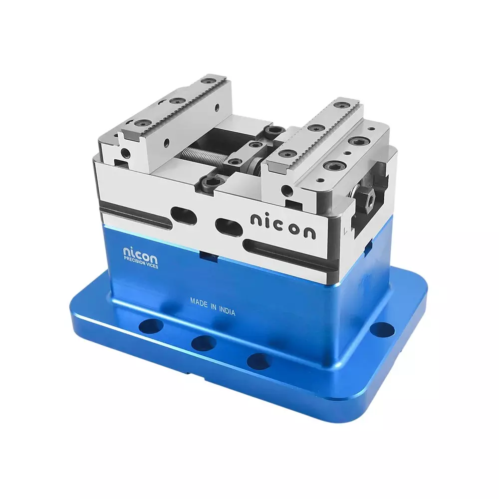 Nicon Raiser Block Aluminium Alloy Body Suitable for FAV100 5 Axis Vice (Without Vice), RBA100