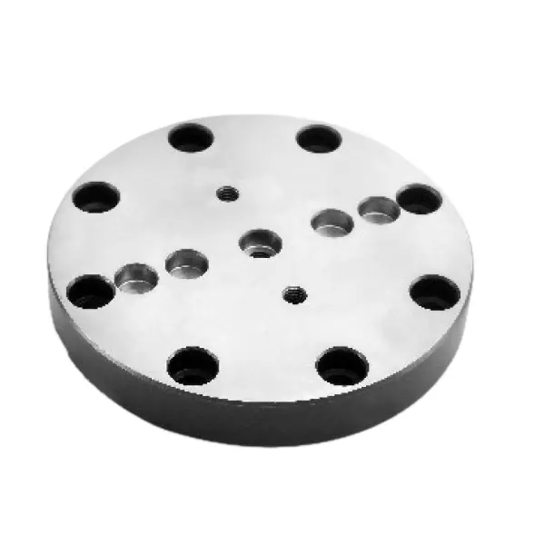 Nicon Adaptor Plate Steel Body Diameter 220 mm Suitable For 5 Axis Vice, NSPS-220
