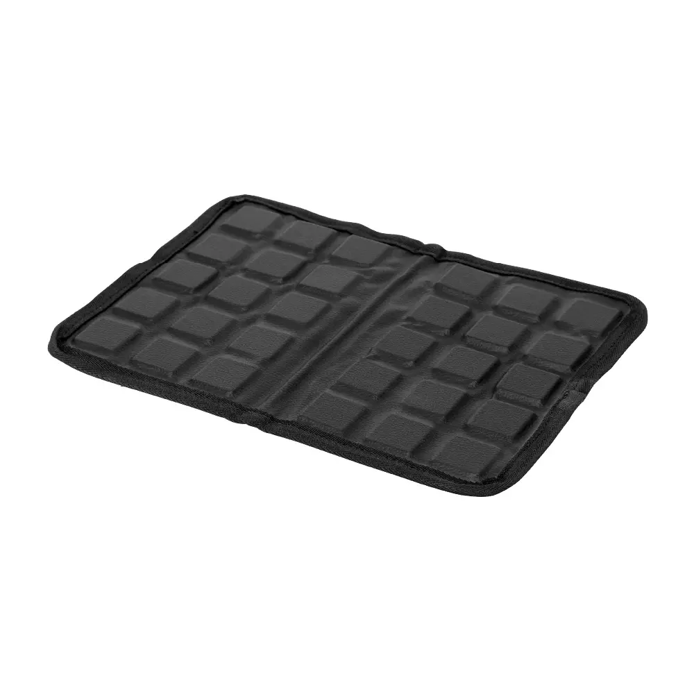 Groz Foldable Magnetic Pads 280 x 480 mm Durable, Easy-to-Clean Vinyl Black, MPAD/F/11-19