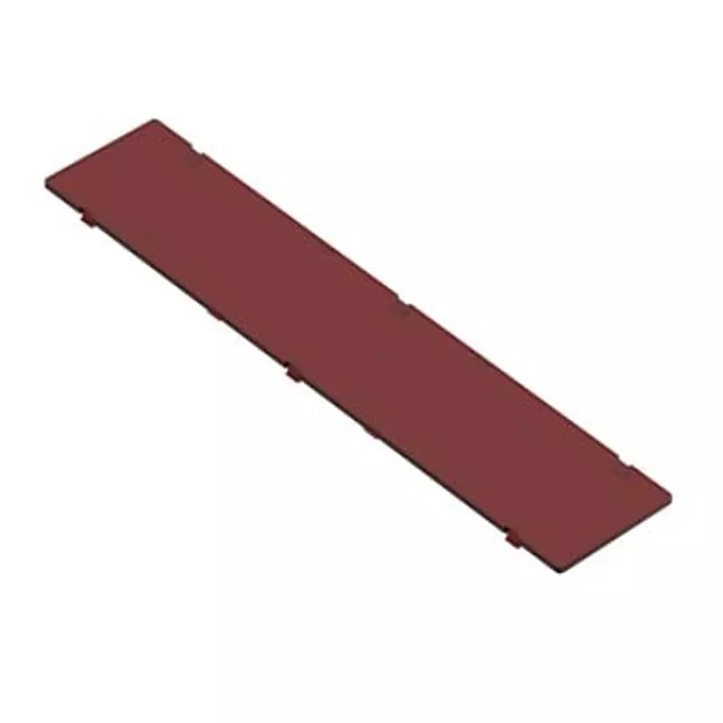 RS PRO ABS Filter 208.6 mm 41.2 mm 4.9 mm Red, 2383987
