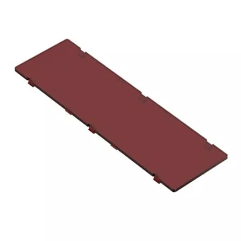 RS PRO ABS Filter 137.5 mm 41.15 mm 4.9 mm Red, 2383986