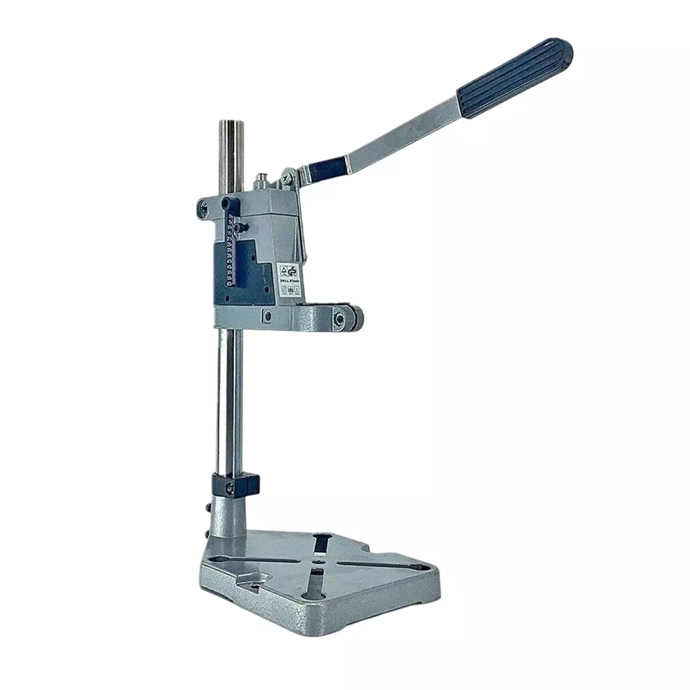 Tomahawk Hand Drill to Bench Press Drill Conveter Stand Aluminium Base Material, 60 mm Stroke and 38-43 mm Clamp Range, DS511