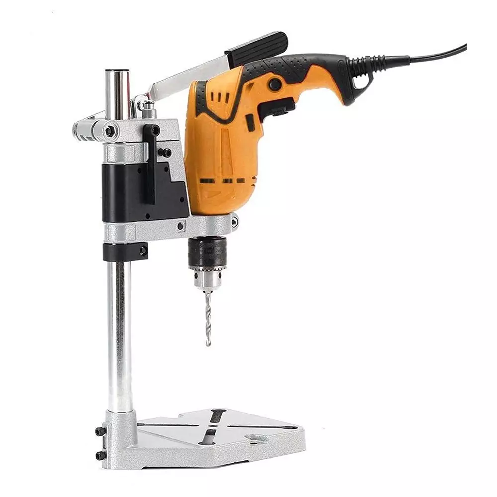tomahawk-hand-drill-to-bench-press-drill-conveter-stand-aluminium-base-material-60-mm-stroke-and-38-43-mm-clamp-range-ds511