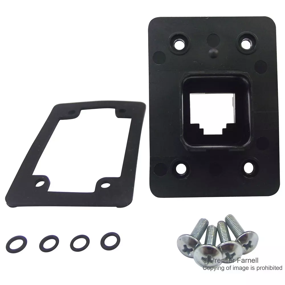 MOLEX / FLAMAR Frame Kit AMP IP65/67 Field Installation RJ45 Push-Pull Connectors Use with Product Type, 1987307-1