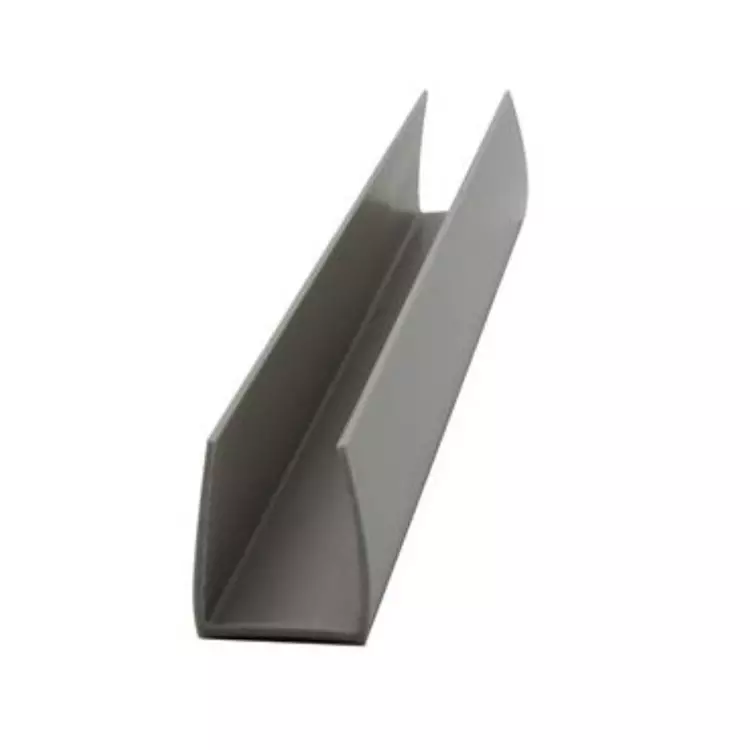 Pranjal Engineers U-Profile PVC 20 mm Size 10 m Length for Pre-Insulated HVAC Duct Systems, Grey