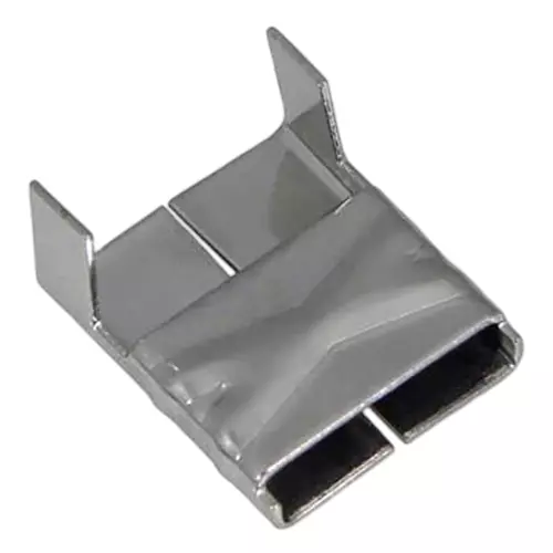 BAND-IT 201 Stainless Steel 1/4 Hard Clip Ear-Lokt Type 6 mm (1/4 inch) Width for (Band-IT C00169, C00369), C25299