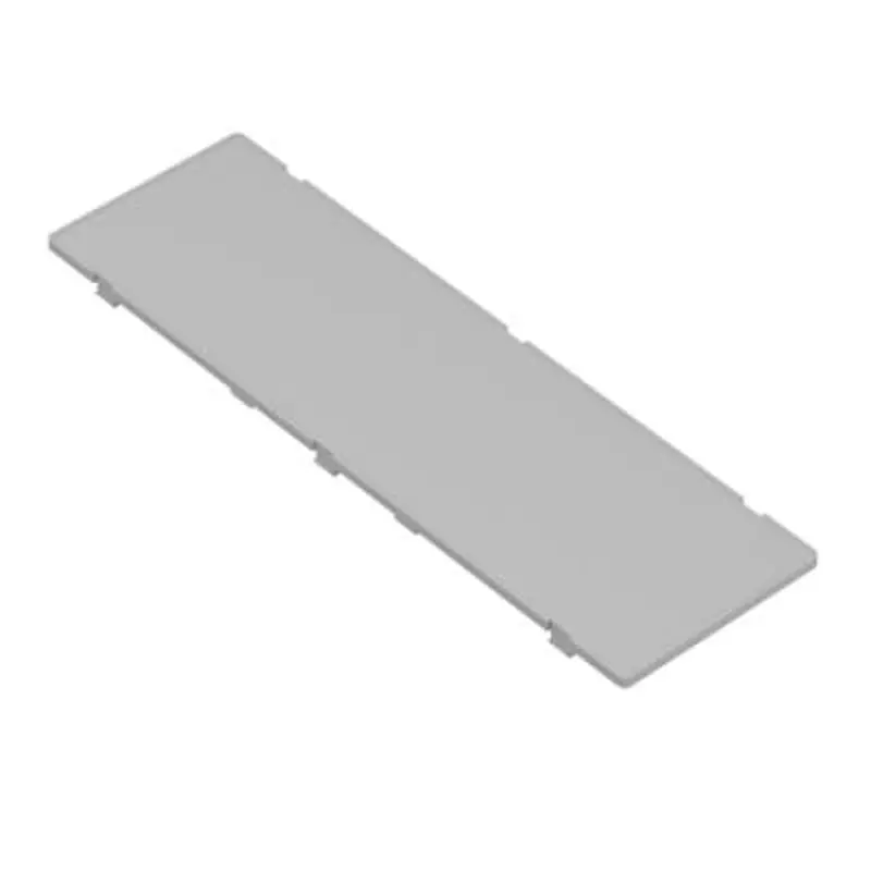 RS PRO ABS Filter 137.5 mm 41.15 mm 4.9 mm Light Grey, 2383988