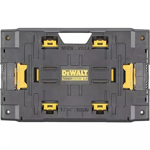 DEWALT ToughSystem 2.0 Adapter Plate Tool Box Accessory Rectangular Shape and Plastic Body, DWST08017-1