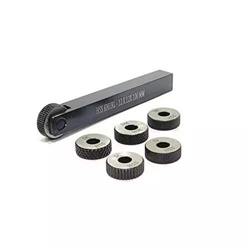 Assorts Knurling Tool Holder Set Tool Steel 12x12x100 mm