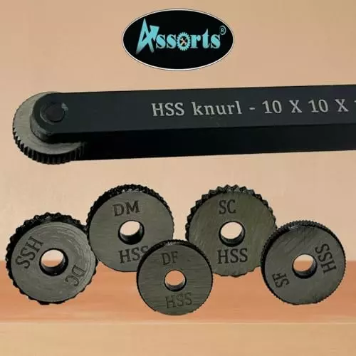 Assorts Knurling Tool Holder Set Tool Steel 10x10x100 mm