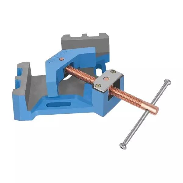 Nicon Self Centering Corner Welding Vice Ductile Cast Iron Body 100 mm Jaw Width and 70 mm Opening, CWV100