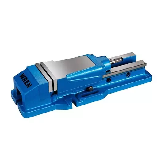 Wren Hydraulic Machine Vice 300 mm Cast Iron 6000 Kg Working Pressure for Industrial Use, WHV-300