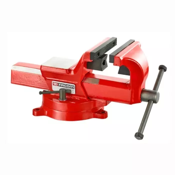 Facom Bench Vice 75mm x 150mm, 12.8kg, 1224.125