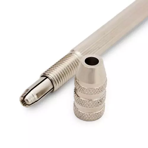 Assorts Double Ended Pin Vise 0-0.8 mm & 2-3 mm Capacity for Accurate Drilling & Tapping