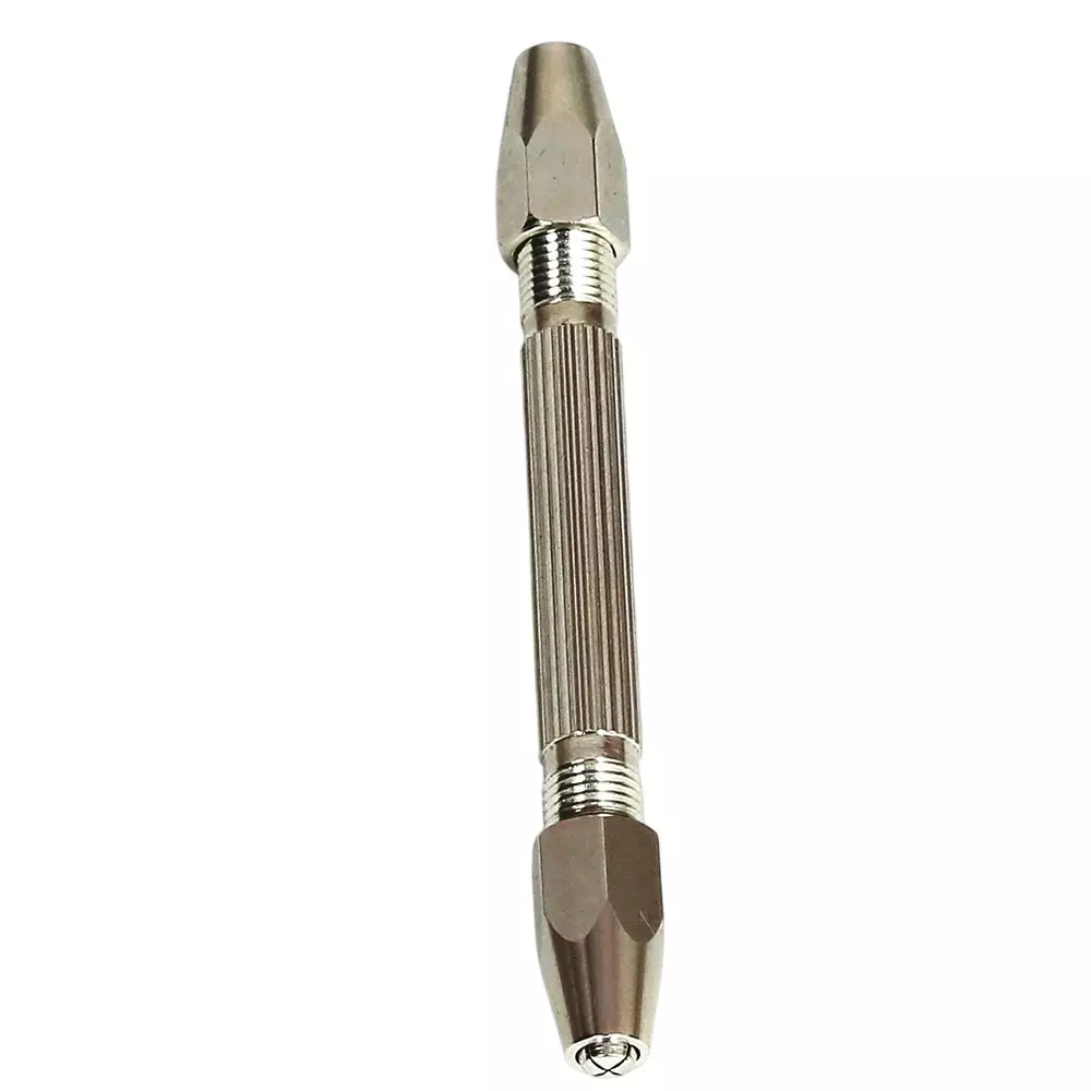 Assorts Double Sided Pin Vise Alloy Steel 0.1-3 mm & 0.5-2 mm Capacity for Accurate Drilling & Tapping