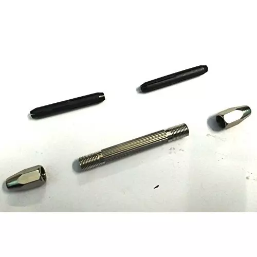 Assorts Double Sided Pin Vise Alloy Steel 0.1-3 mm & 0.5-2 mm Capacity for Accurate Drilling & Tapping
