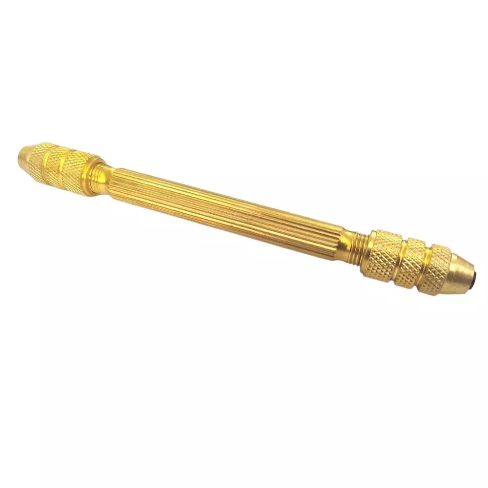 Assorts Double Ended Pin Vise Brass 0-3 mm Capacity for Accurate Drilling & Tapping