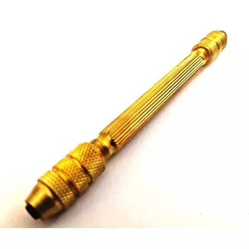 Assorts Double Ended Pin Vise Brass 0-3 mm Capacity for Accurate Drilling & Tapping