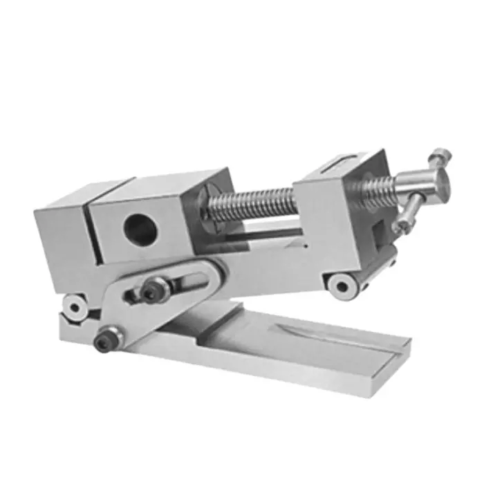 Nicon Precision Tool Maker Sine Vice Screw Type Alloy Steel Body 75 mm Jaw Width and 85 mm Opening, SVS75