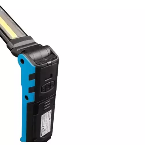 Hogert Technik 5 W Workshop LED Lamp High Grade Anti Slip ABS Plastic Body and 2000 mAh Battery Capacity, HT1E407