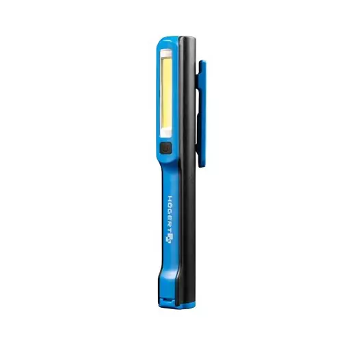 Hogert Technik 3 W Inspection Torch High Grade Anti Slip ABS Plastic Body and 1200 mAh Battery Capacity, HT1E406