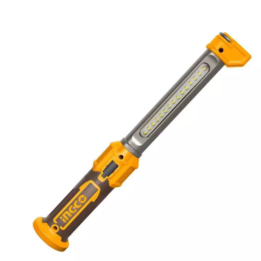 Ingco Cordless Work Lamp 3.5 W LED Power Li-Polymer Rechageable Battery 4 V, HWLI043006