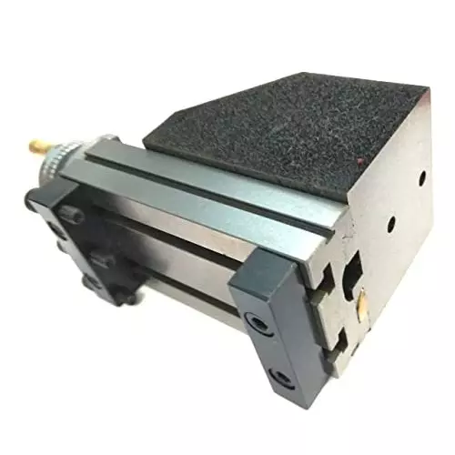 Assorts Mini Vertical Slide Cast Iron Body & Tool Alloy Steel 70 mm Jaw 50x55 mm Base for Bench Lathes