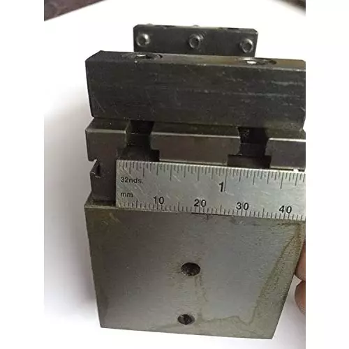 Assorts Mini Vertical Slide Cast Iron Body & Tool Alloy Steel 70 mm Jaw 50x55 mm Base for Bench Lathes