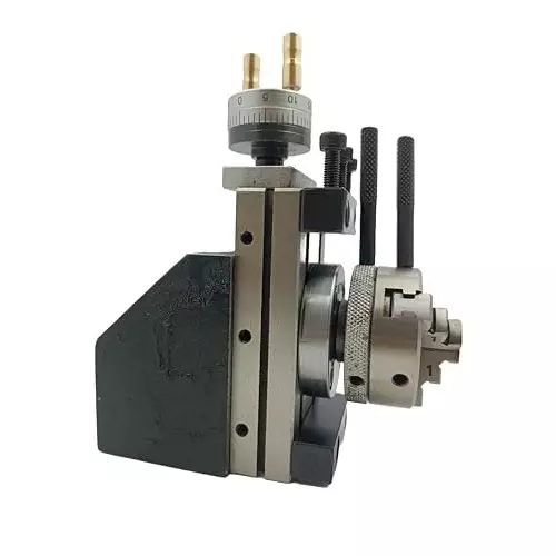 Assorts Mini Vertical Slide Tool Steel 50 mm 3 Jaw Self-Centering Chuck 90x50 mm for Metalworking Projects